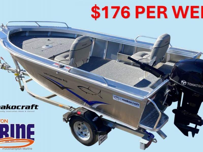 Makocraft 445 Commander Pro B, M, T PACKAGE FROM ROCKHAMPTON MARINE!!