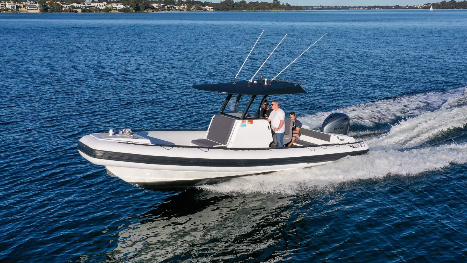 Naiad 8.5 RIB & Brand New Yamaha 450HP V8