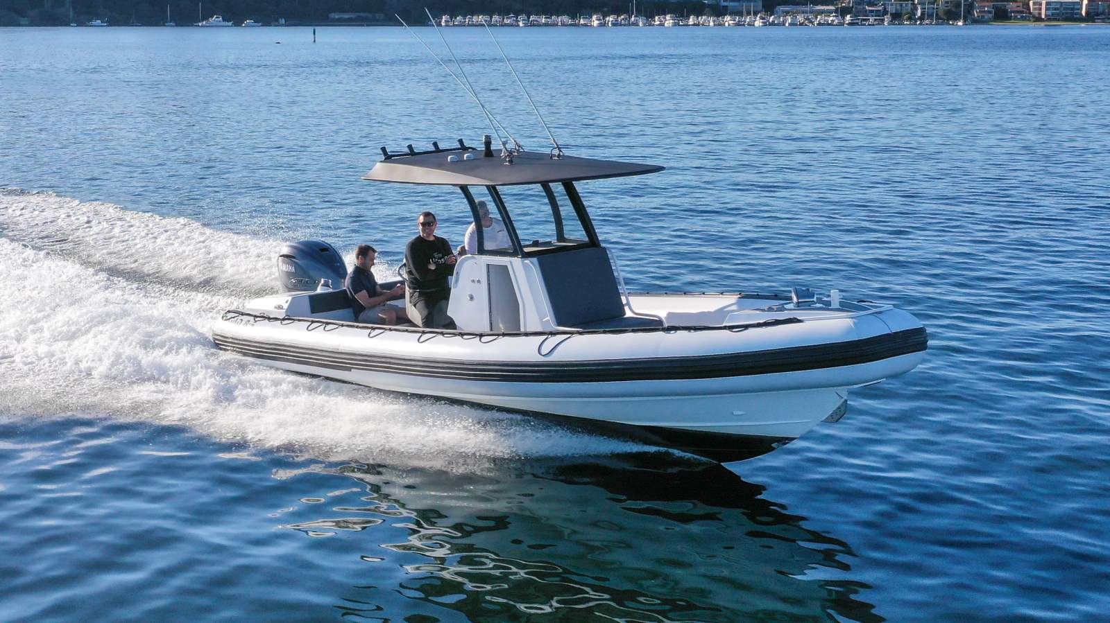 Naiad 8.5 RIB & Brand New Yamaha 450HP V8