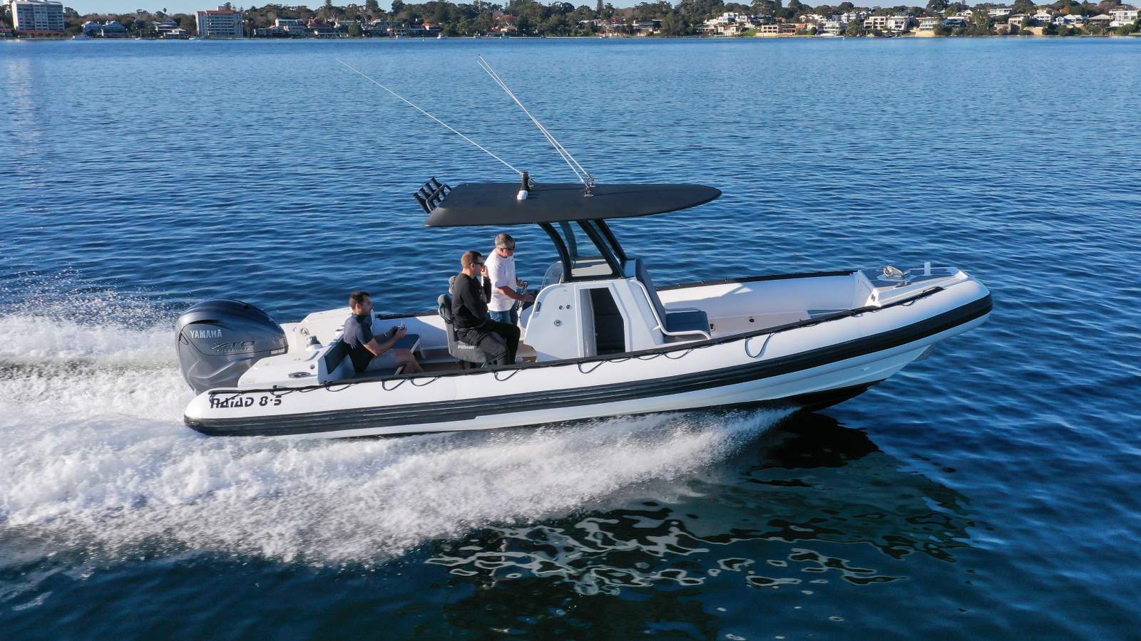 Naiad 8.5 RIB & Brand New Yamaha 450HP V8