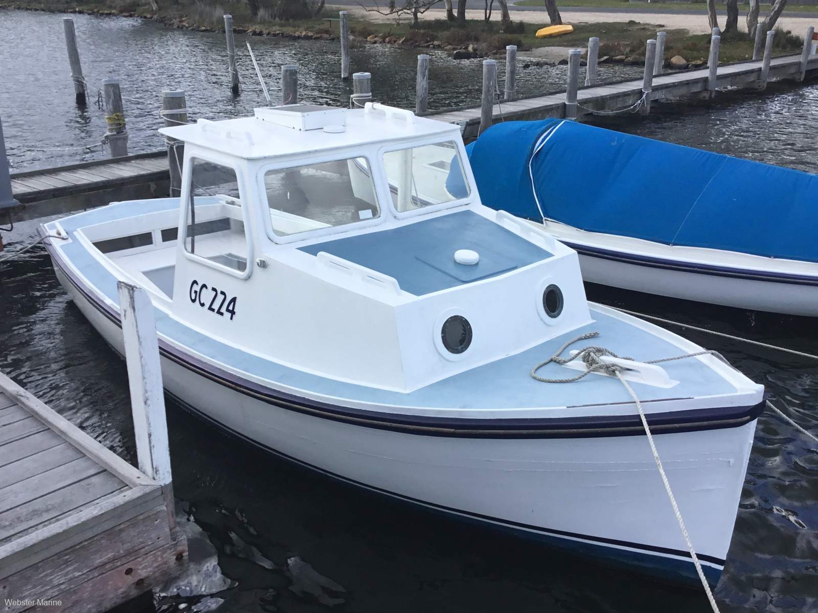 Custom Timber Motor Vessel