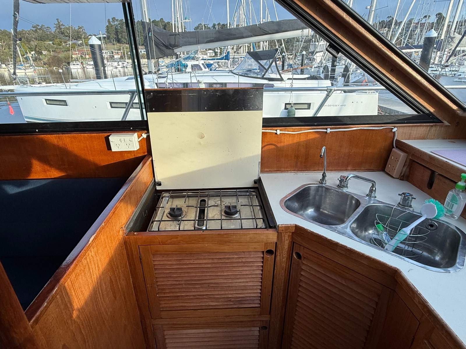 Ranger 35 Aft Cabin Moonlight Lady