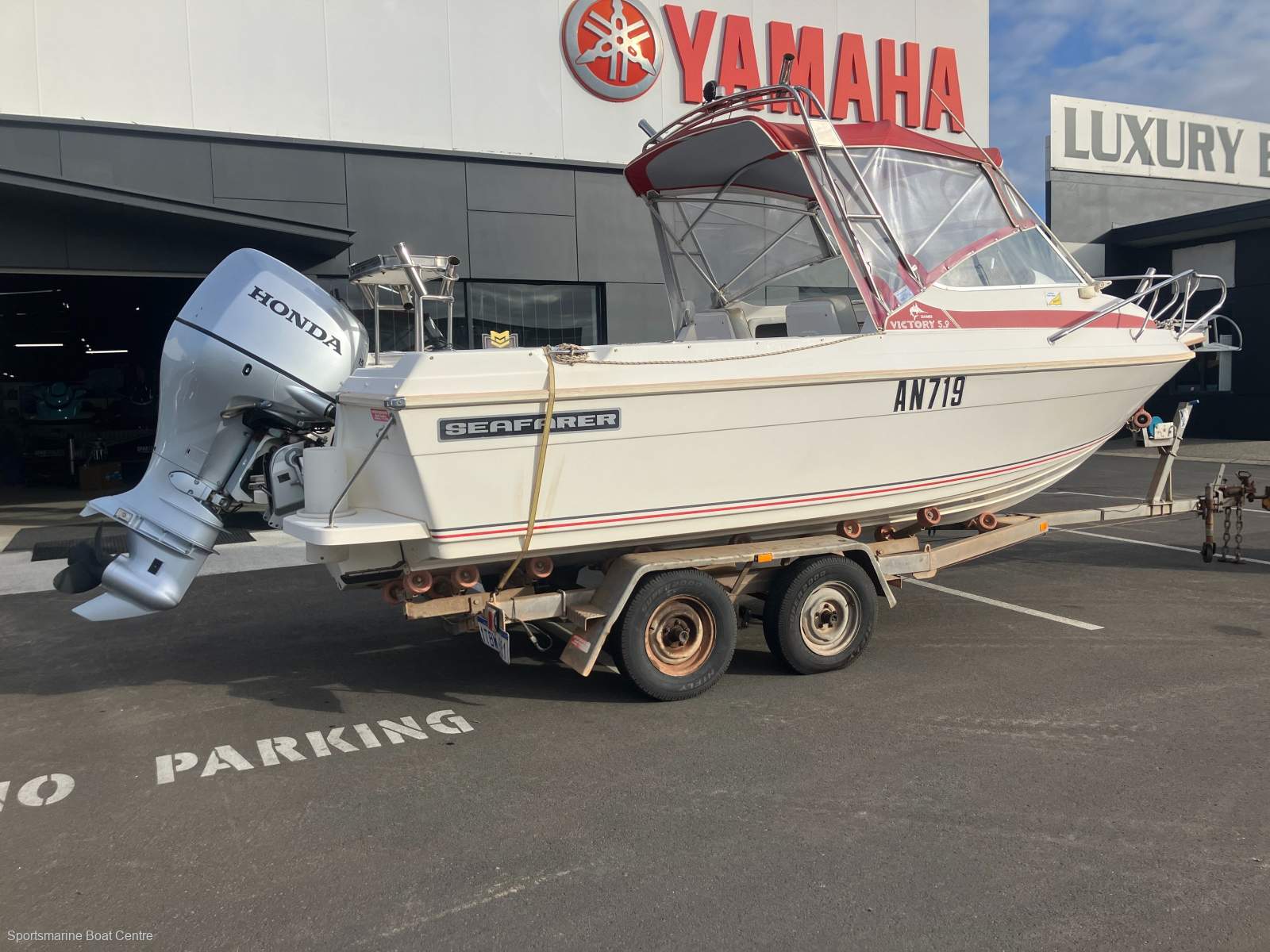Seafarer 595 Victory Boat, Motor, Trailer Package
