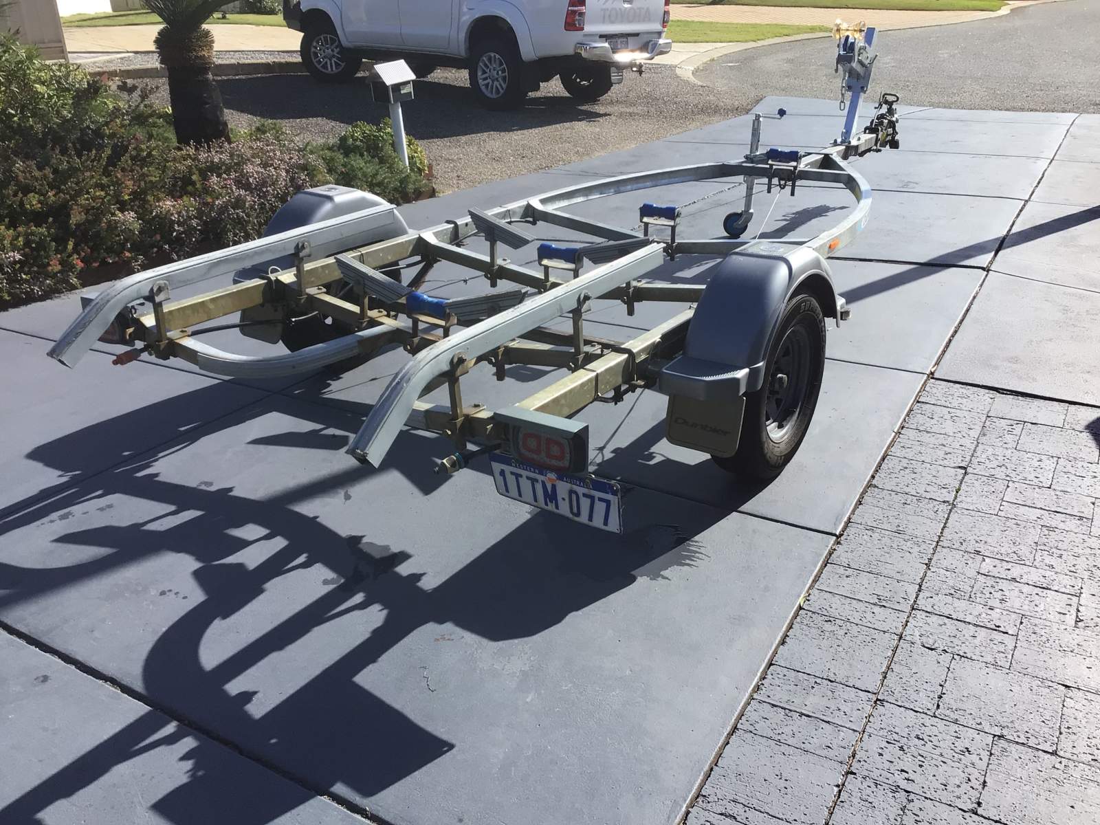 2018 Dunbier sports 4.7 CMB. Boat Trailer.