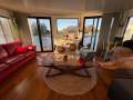 Modern houseboat on Wallis Lake