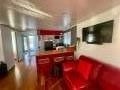 Modern houseboat on Wallis Lake
