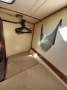 Adams 40CC:Vee berth looking aft