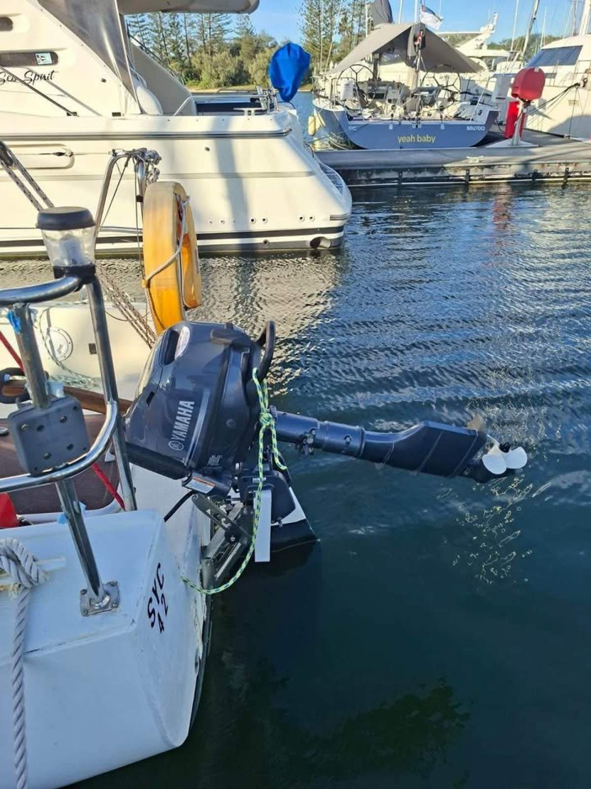 Adams 10 racing yacht