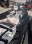 Brig Eagle 380 fibreglass centre console RIB with hypalon tubes