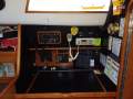 Jarkan 10.5 Centre cockpit cruising sloop.