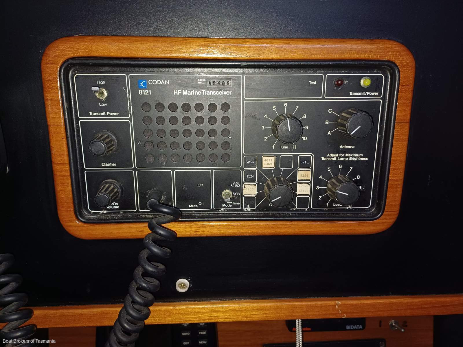 The Shack Jarkan 10.5 Centre cockpit cruising sloop. Boat Brokers of Tasmania