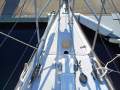 Jarkan 10.5 Centre cockpit cruising sloop.
