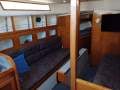 Jarkan 10.5 Centre cockpit cruising sloop.