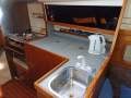Jarkan 10.5 Centre cockpit cruising sloop.