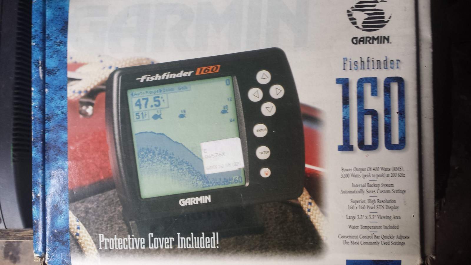Garmin 160 LCD fish finder
