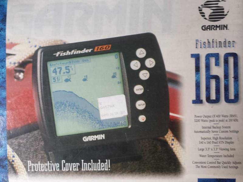 Garmin 160 LCD fish finder