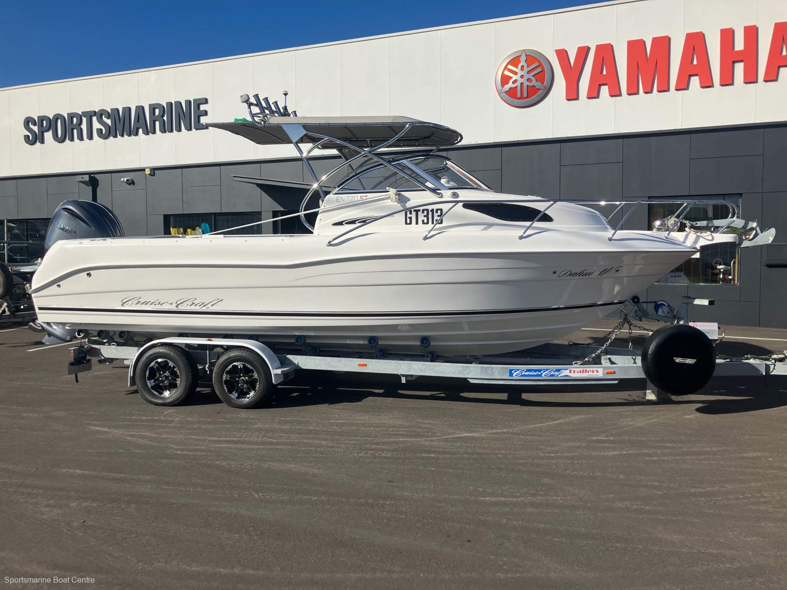 CruiseCraft Explorer 720 Boat, Motor, Trailer Package