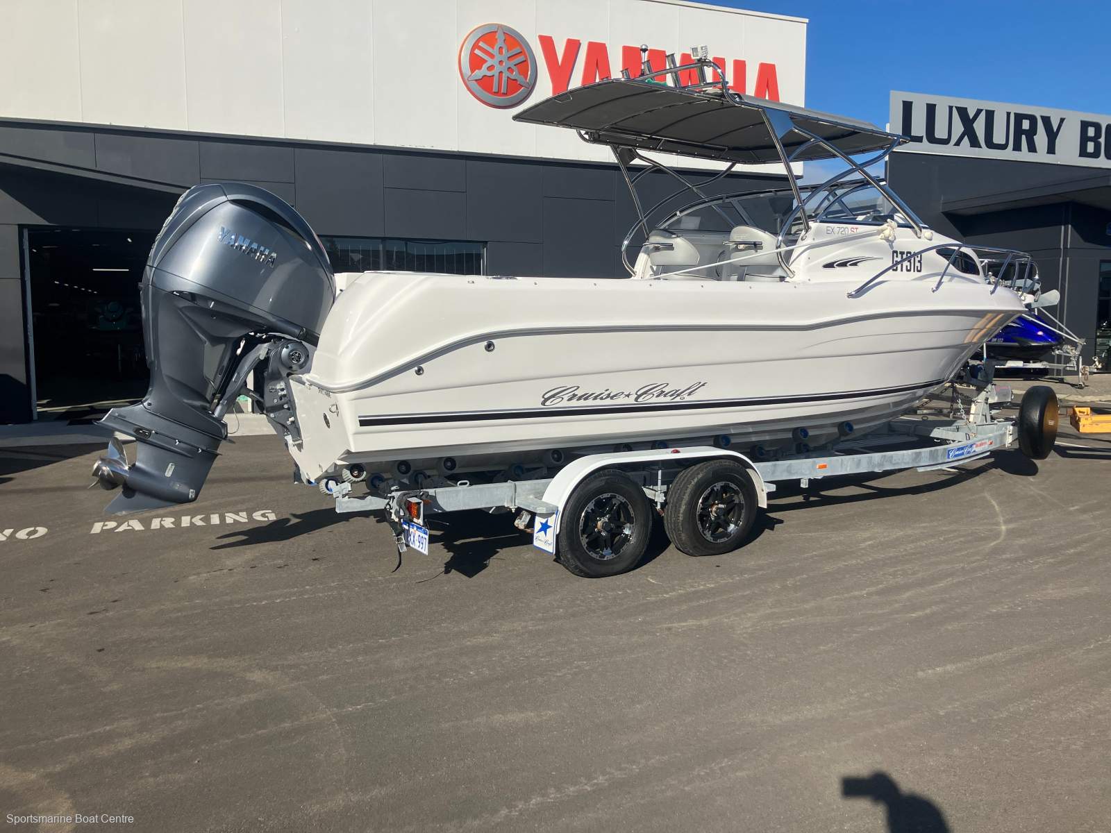 CruiseCraft Explorer 720 Boat, Motor, Trailer Package
