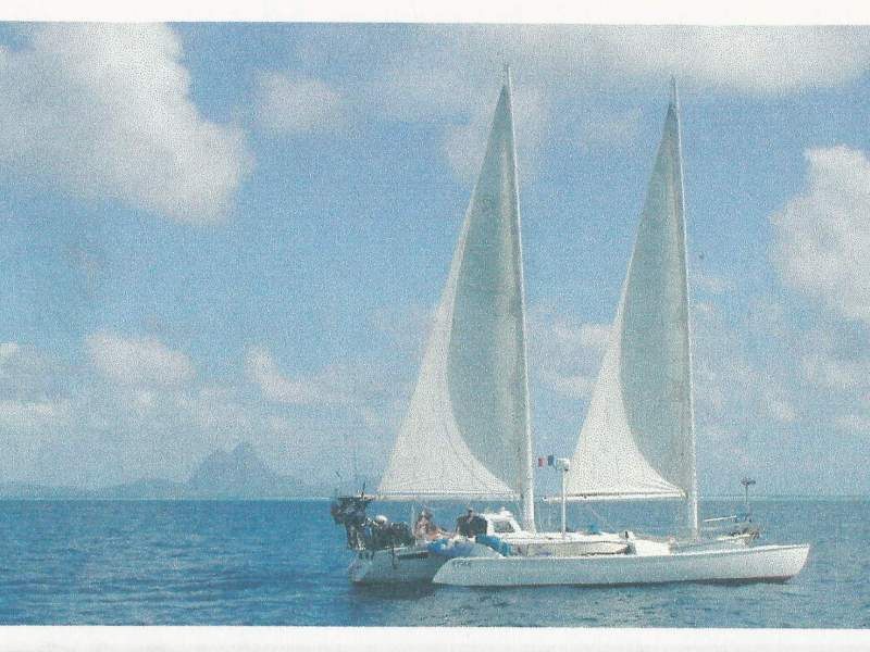 Marples 44 Fast Cruiser Constant Camber Cat-Rigged Schooner Tri
