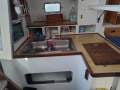 Marples 44 Fast Cruiser Constant Camber Cat-Rigged Schooner Tri:Galley port side