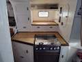 Marples 44 Fast Cruiser Constant Camber Cat-Rigged Schooner Tri:Galley starbrd side
