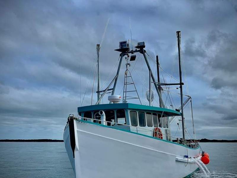 Bernard Wilson Comercial fishing vessel built in triabunna