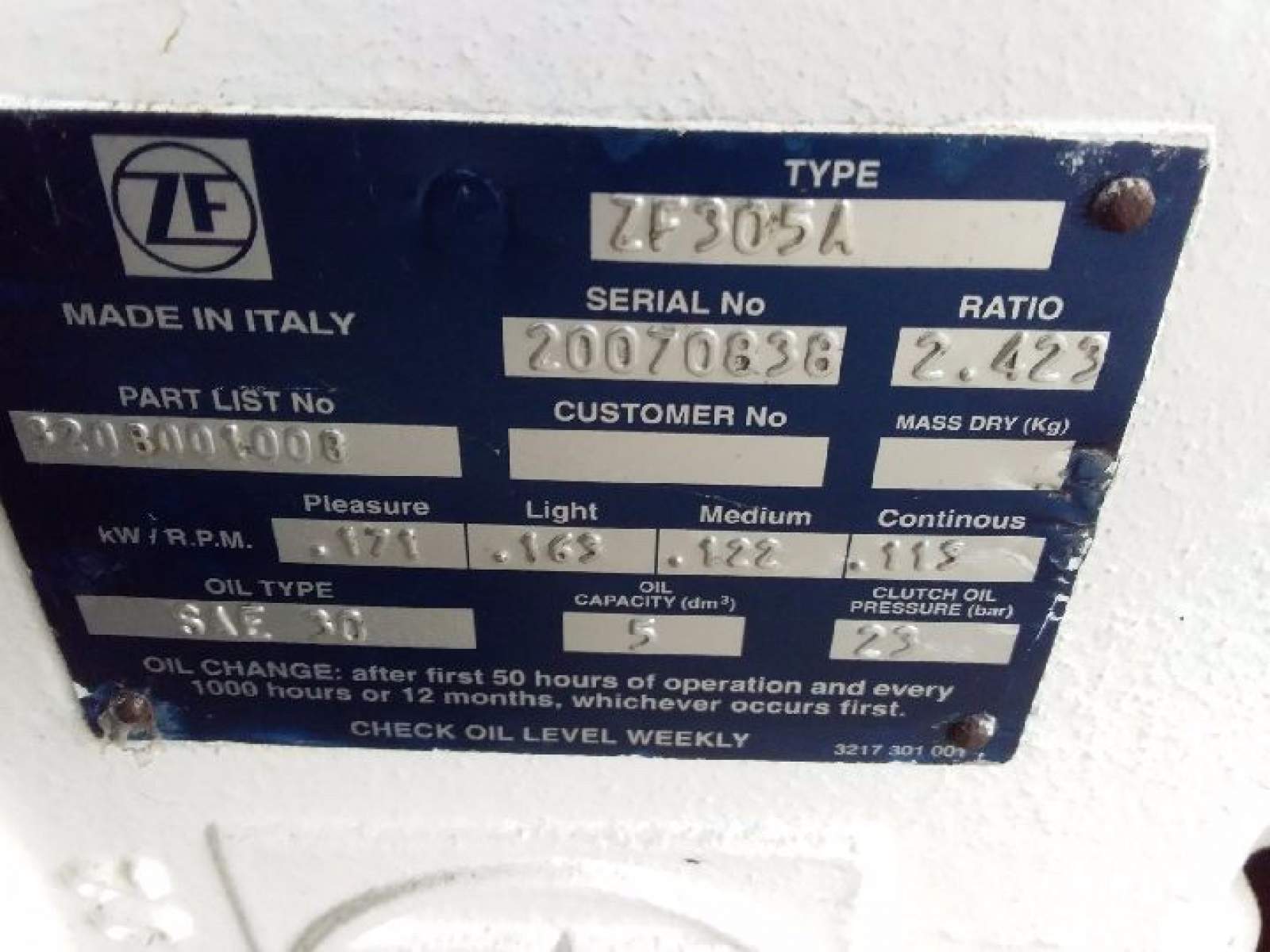 ZF. Gearbox