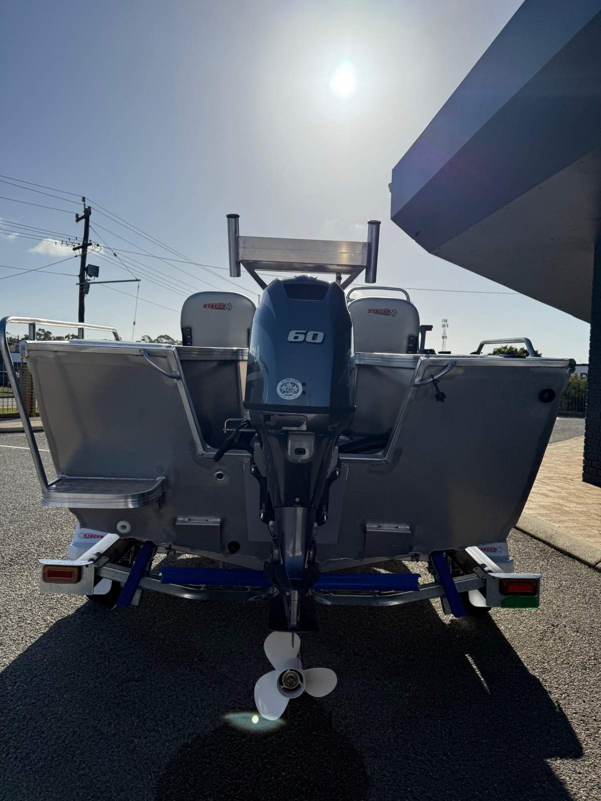 New Stacer 469 Outlaw Side Console