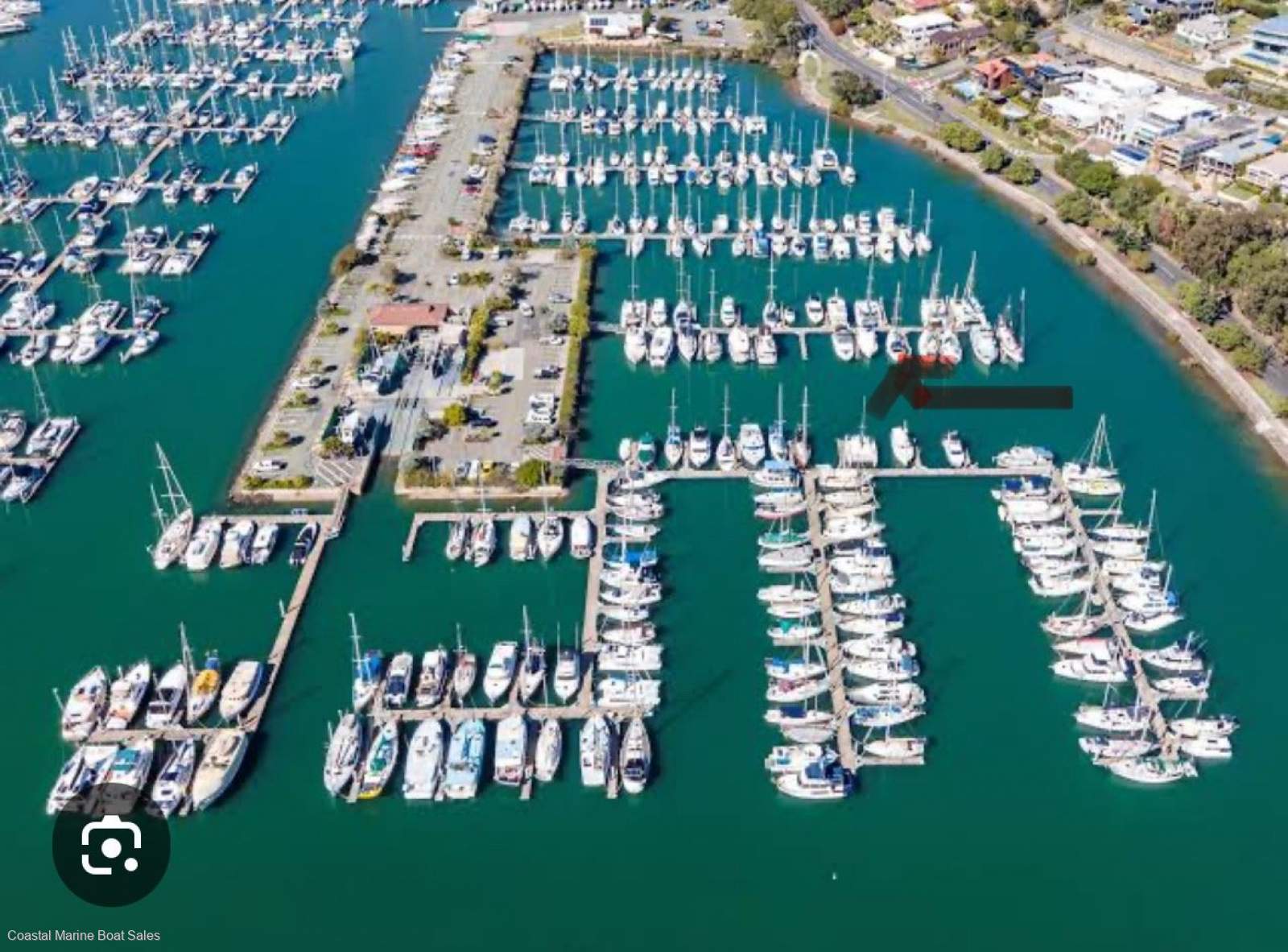 Rare 14m berth at Wynnum Manly Yacht Club