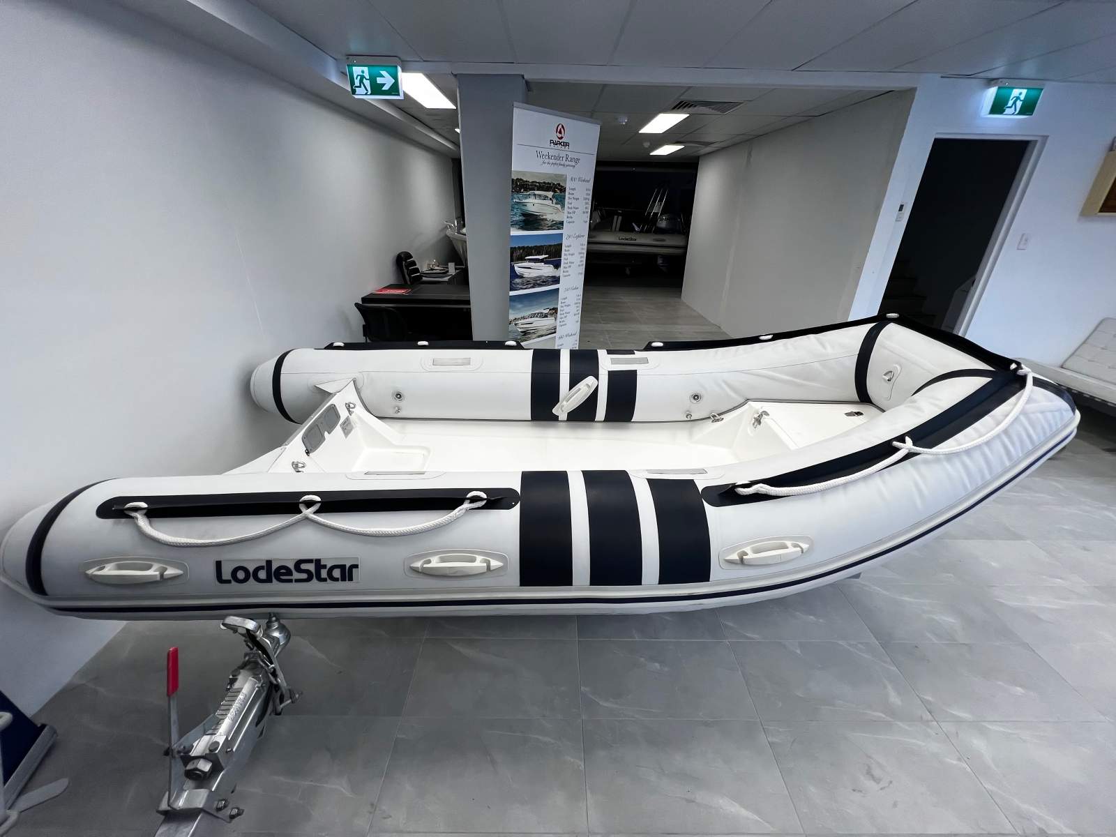 New LodeStar 350 Open RIB Hypalon