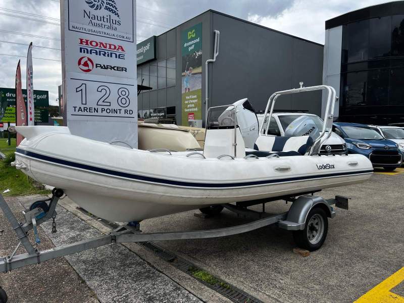 LodeStar 450 RIB Console Hypalon