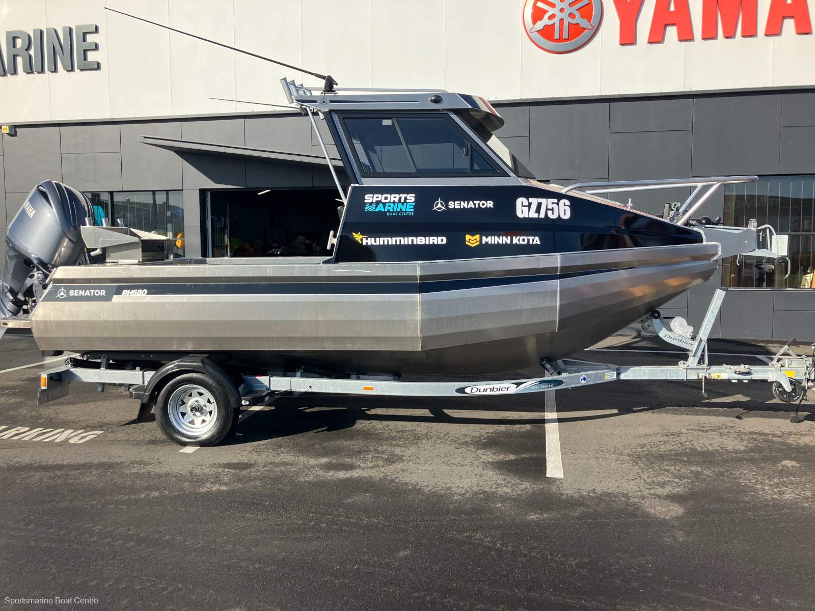 New Senator RH580 Demonstrator Boat, Motor & Trailer Package
