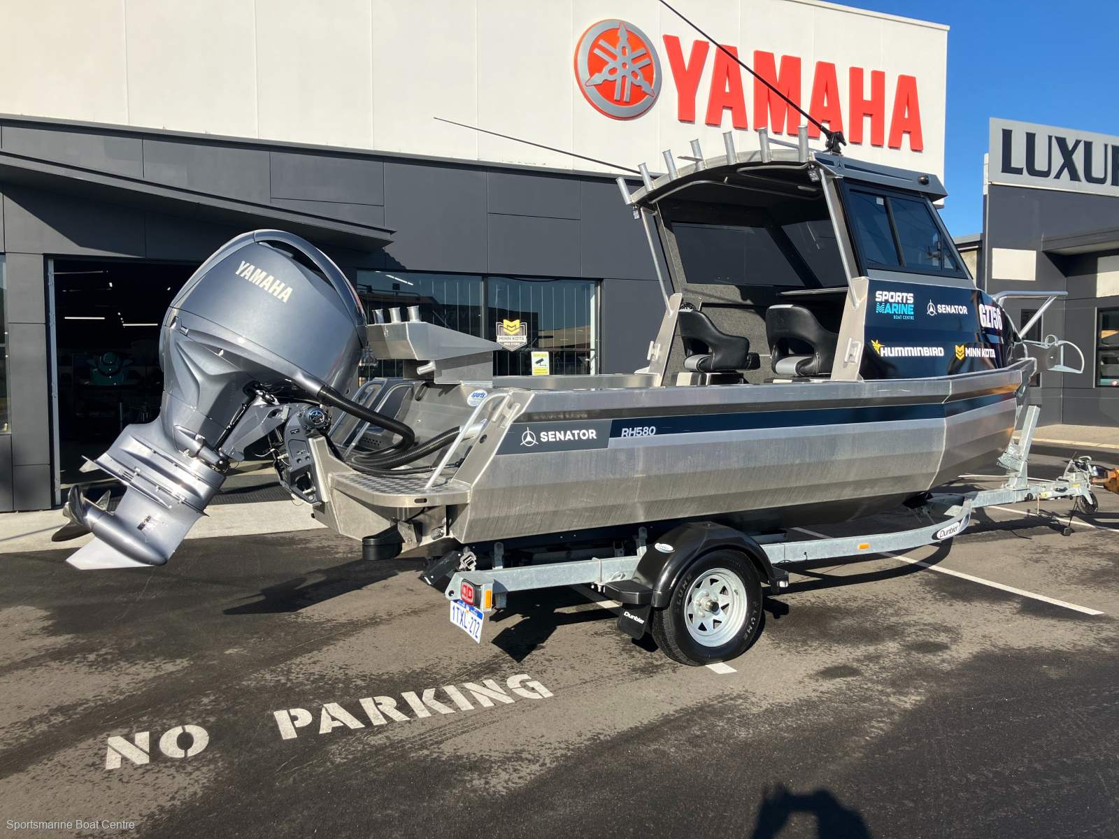 New Senator RH580 Demonstrator Boat, Motor & Trailer Package