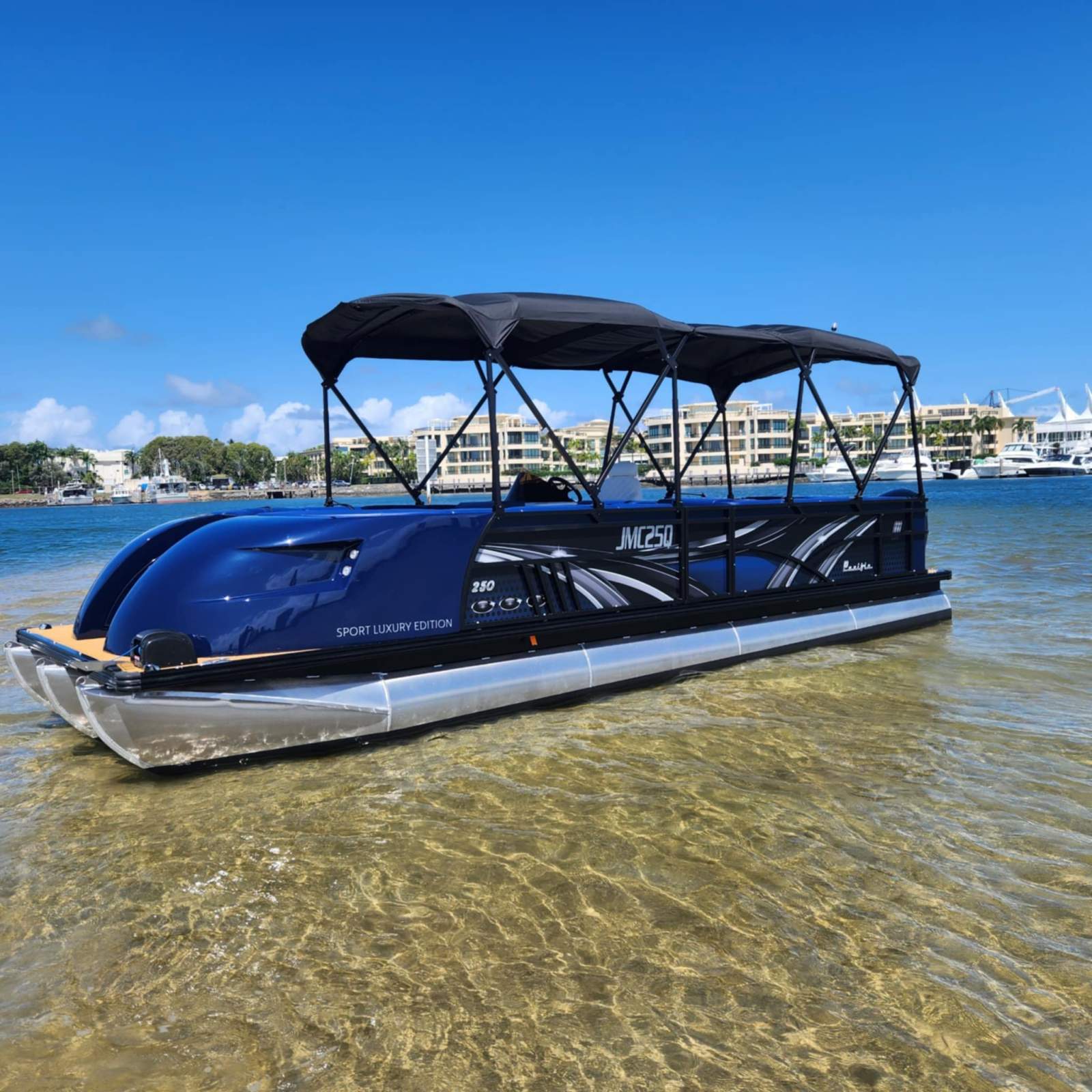 Pacific Pontoons 250 2025 Pacific 250 Sports Luxury Edition
