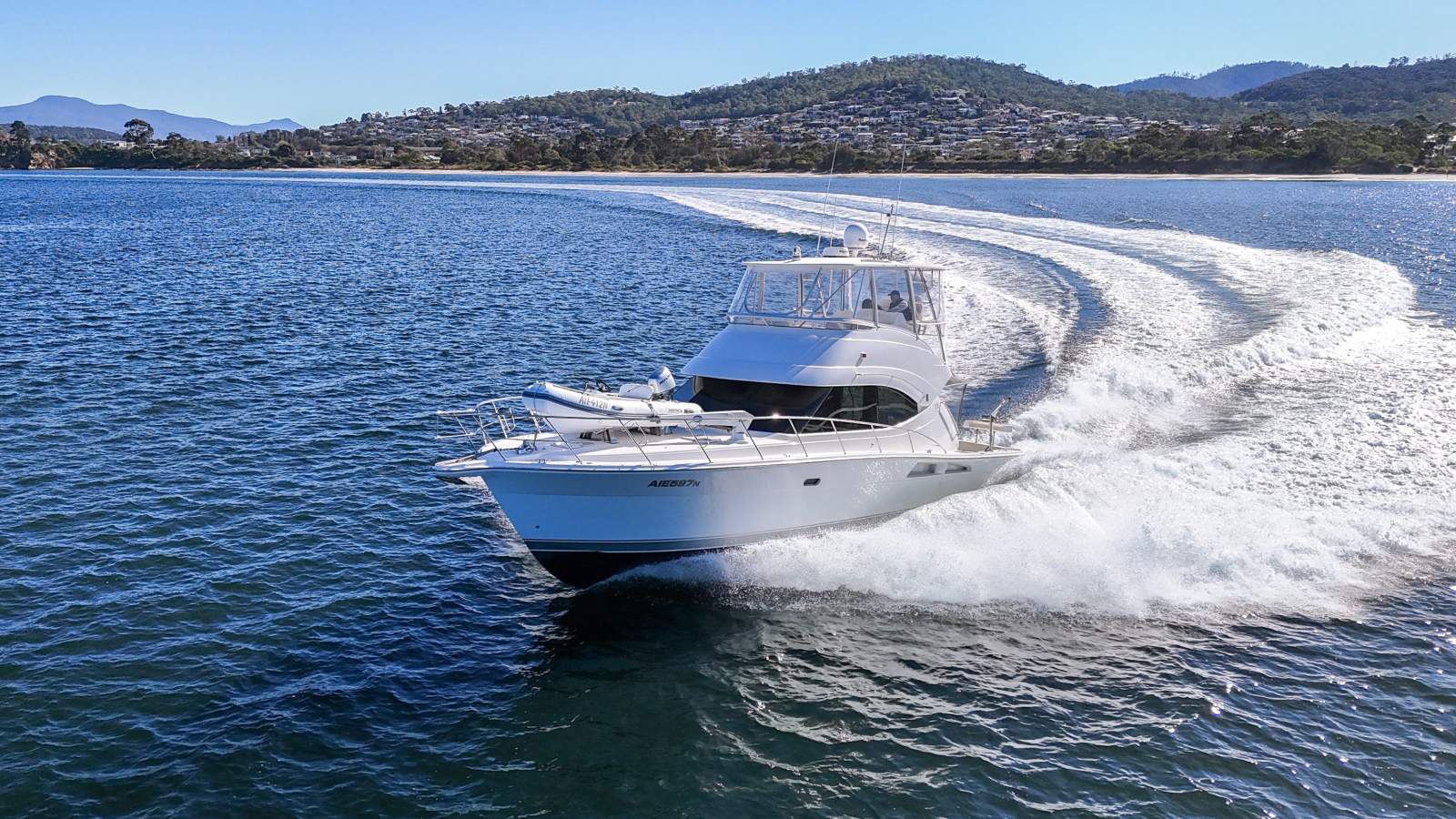 Riviera 45 Open Flybridge CAT C12's, SEAKEEPER GYRO, INCREDIBLE CONDITION!!