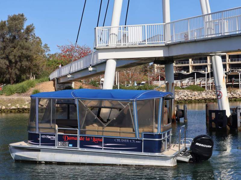 Harris Flotebote Cruiser CX 220 Pontoon - Perfect for Family Fun!