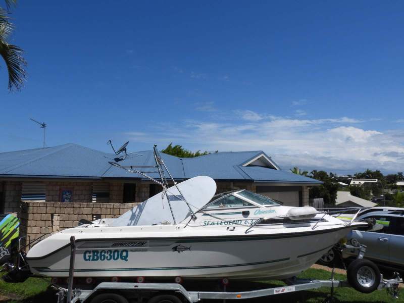 Whittley Sea Legend 630 V6 4.3L MPI 210 Hp version with Alpha leg