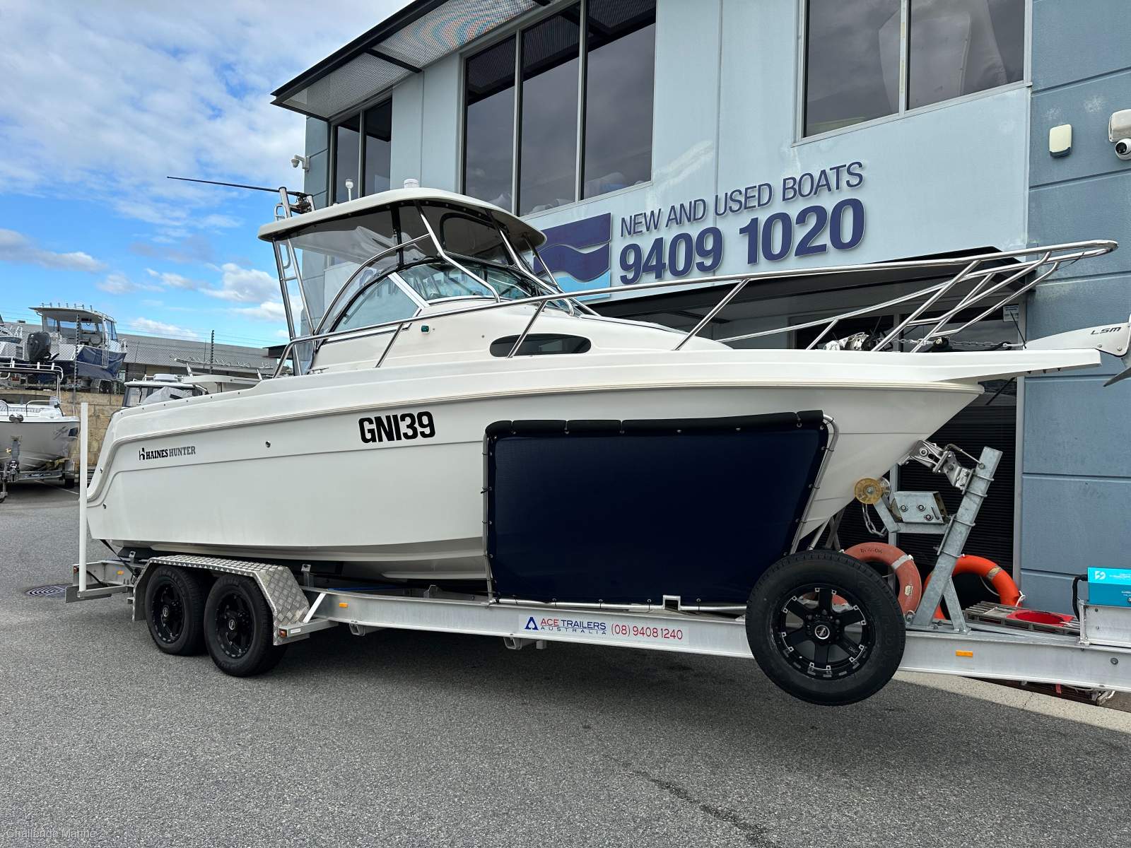 Haines Hunter 680 Patriot Stunning low hour package