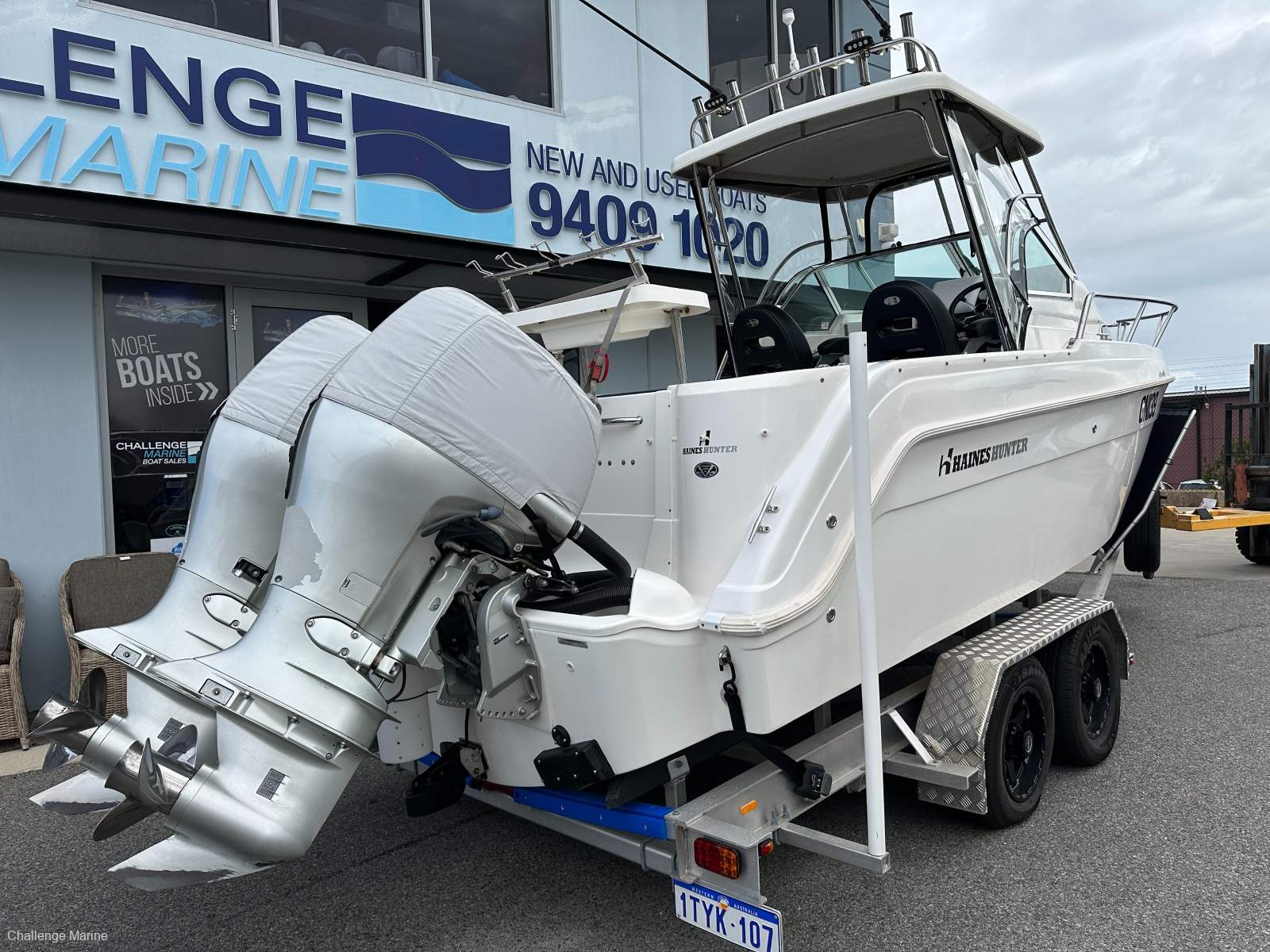 Haines Hunter 680 Patriot Stunning low hour package