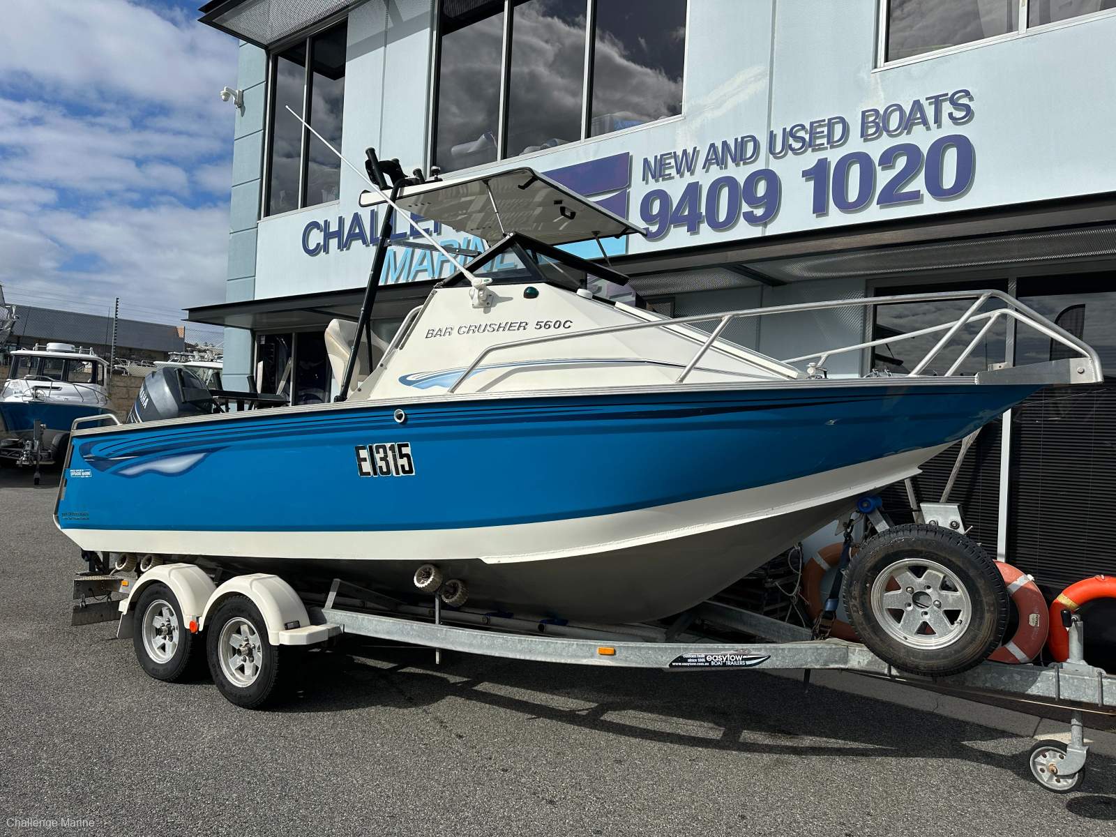 Bar Crusher 560C - Now called the 610C -Powered by a Yamaha 150 HP