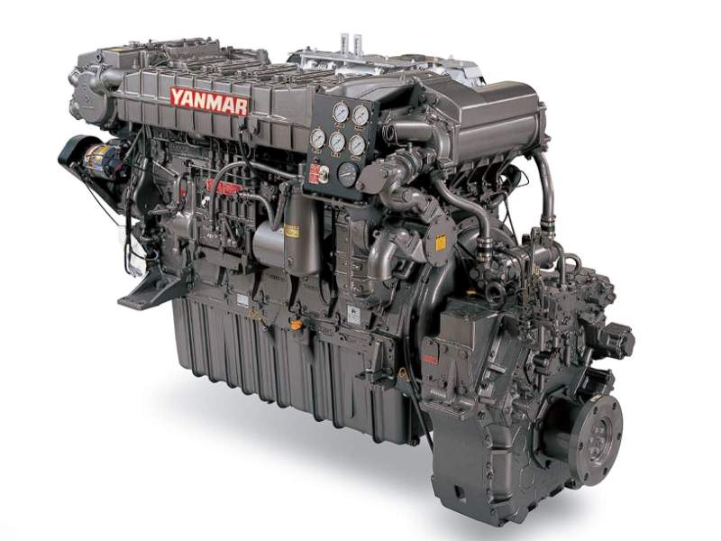 BRAND NEW Yanmar 6AY 829MHP @ 1900RPM DIESEL ENGINE Coupled with ZF665 A