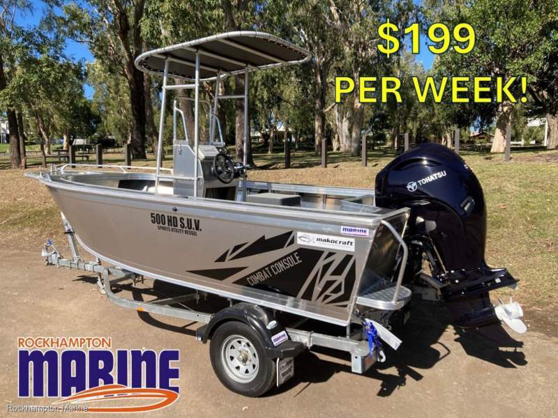 Makocraft 500 HD SUV Combat Console B, M, T PACKAGE FROM ROCKHAMPTON MARINE!!