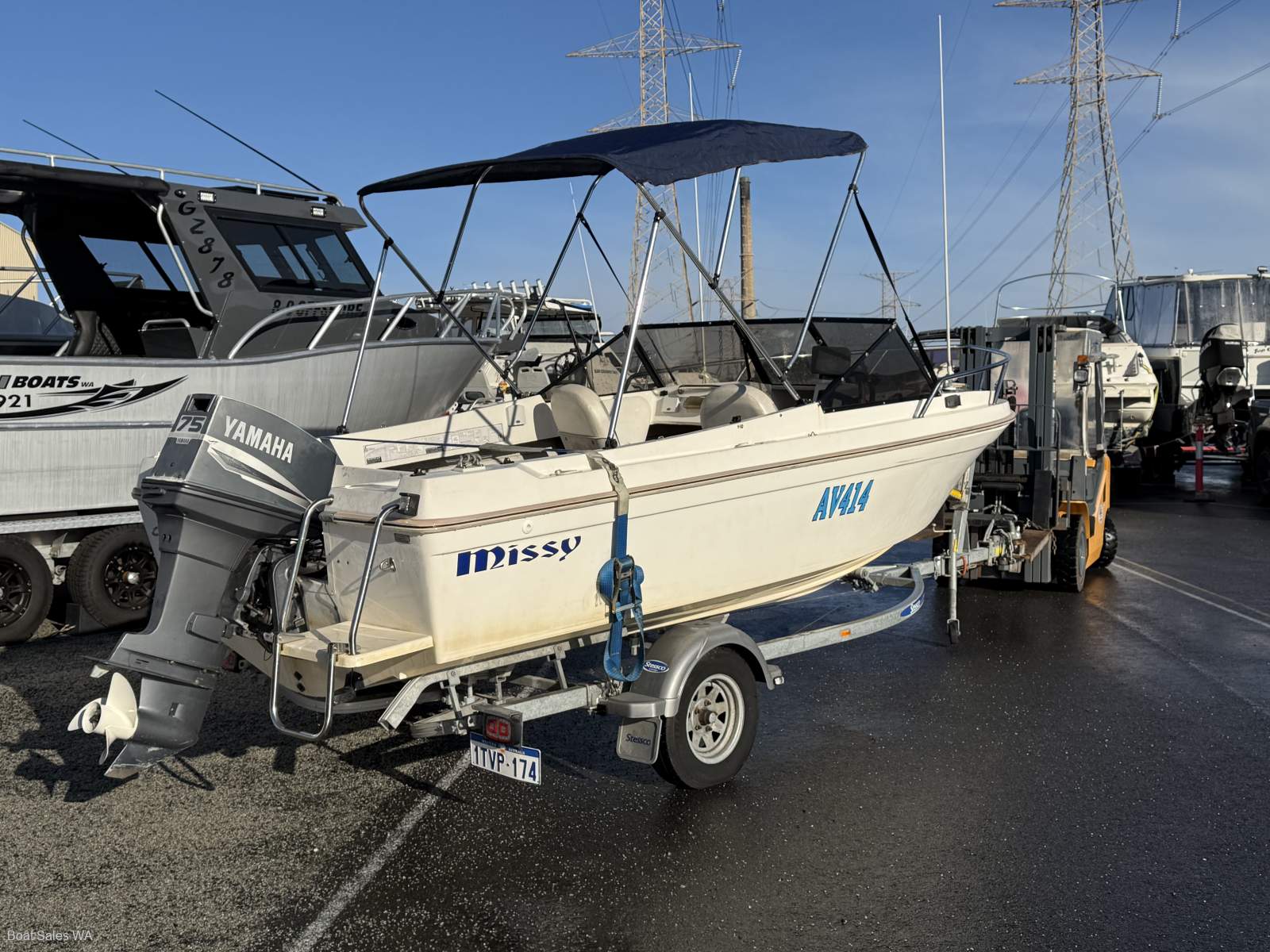 Western Craft 520 Runabout 75hp Yamaha 2 Stroke Motor