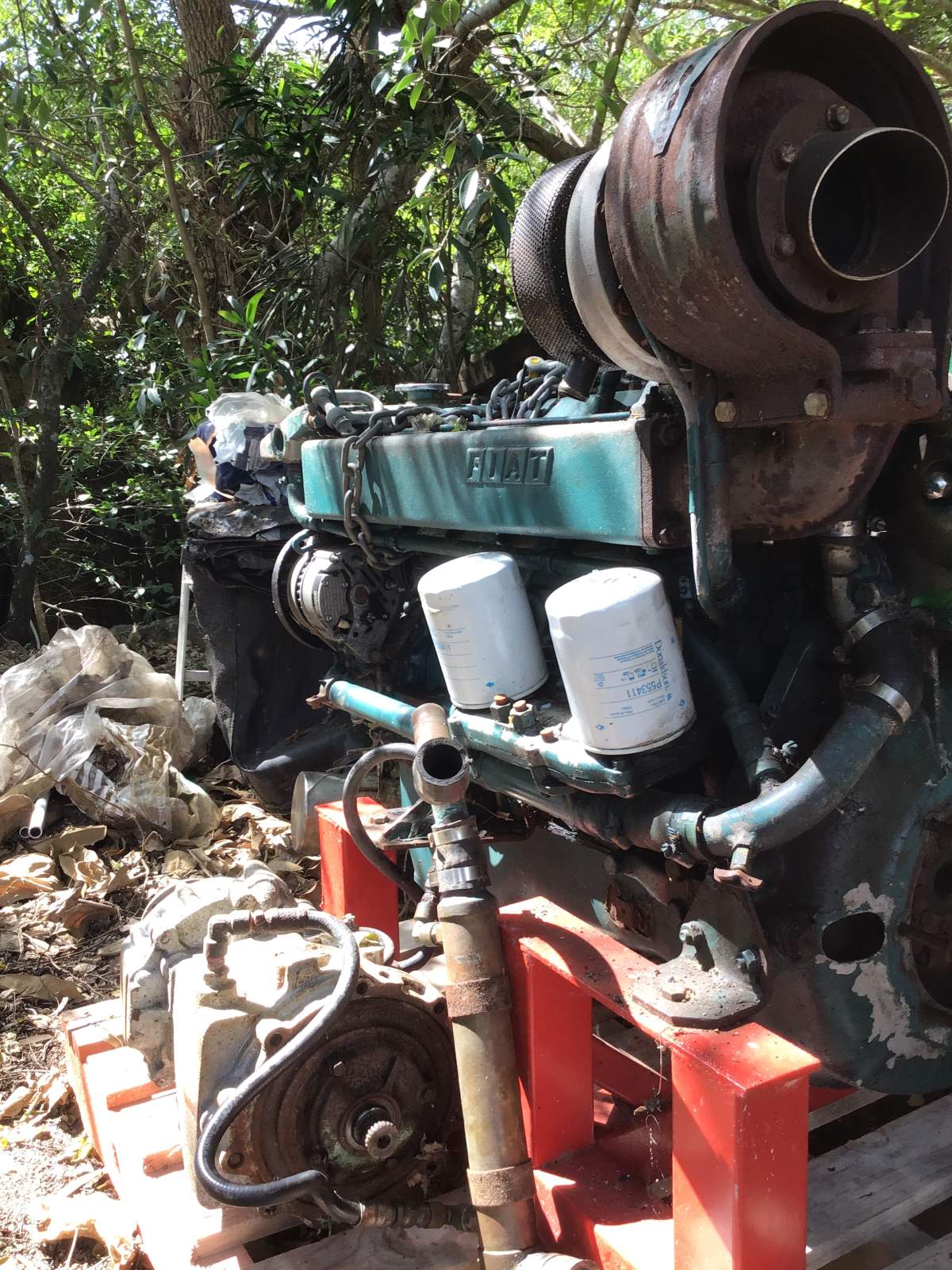 Diesel inboard motor
