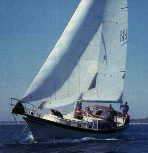 Downeaster 38 Blue Water Cruising boat, Cutter rig