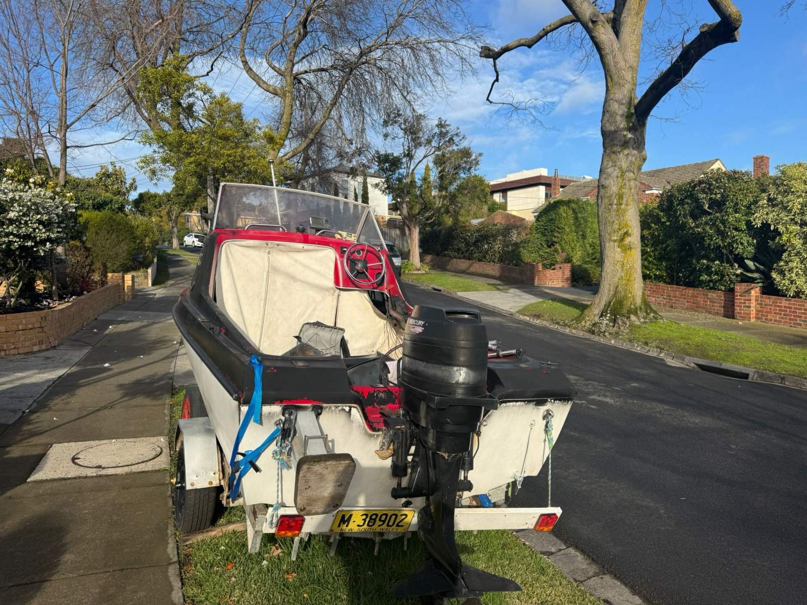 Mercury Classic Runabout Boat & Trailer Package