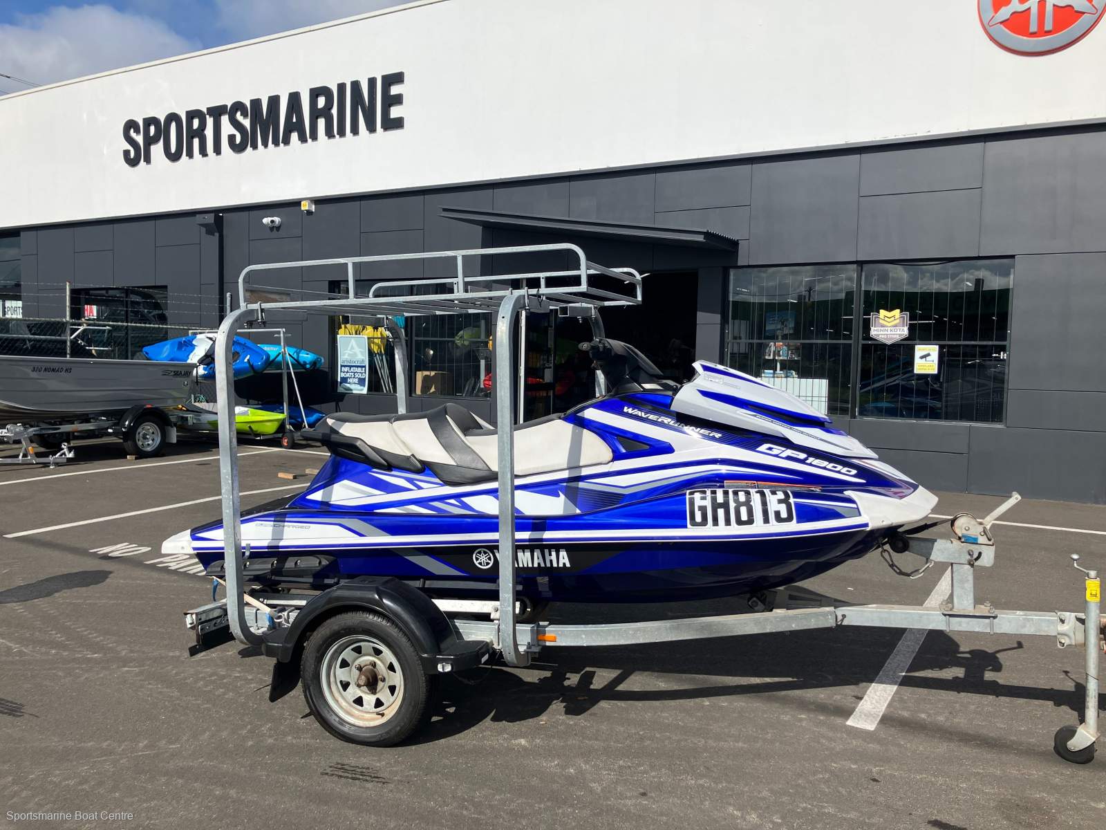 Yamaha GP1800 Waverunner & trailer package