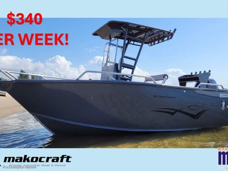 Makocraft 561 Canyon Console B, M, T PACKAGE FROM ROCKHAMPTON MARINE!!