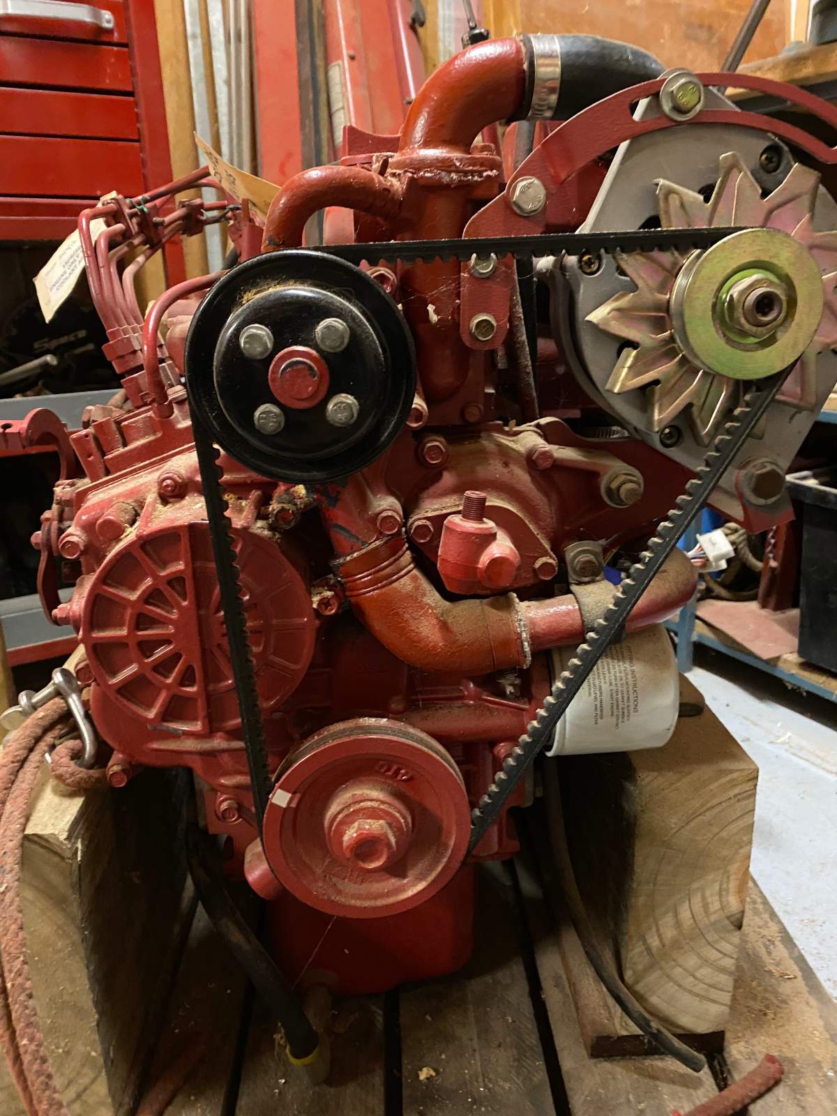 Kubota Diecon 30hp diesel marine engine