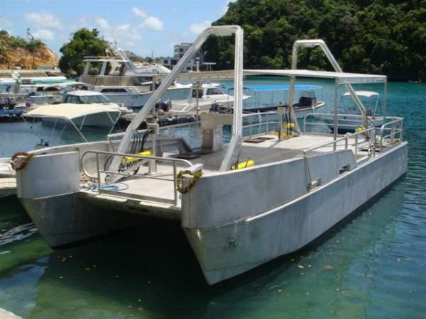 12.4m Aluminium Catamaran Workboat